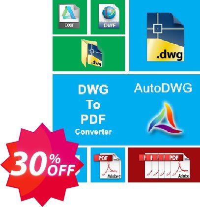 AutoDWG DWG to PDF Converter Coupon code 30% discount 