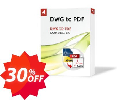 AutoDWG DWG to PDF Converter Coupon code 30% discount 