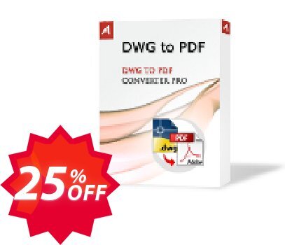 AutoDWG DWG to PDF Converter Pro Coupon code 25% discount 