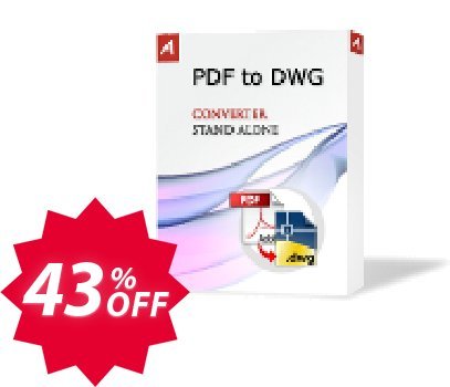 AutoDWG PDF to DWG Converter Coupon code 43% discount 