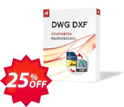 AutoDWG DWG DXF Converter Pro Coupon code 25% discount 