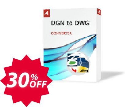 AutoDWG DGN to DWG Converter Coupon code 30% discount 