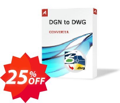 AutoDWG DGN to DWG Converter server Plan Coupon code 25% discount 