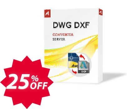 AutoDWG DWG DXF Converter server Plan Coupon code 25% discount 