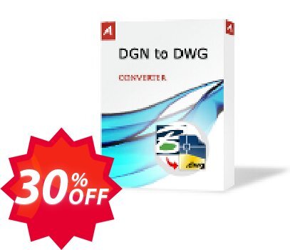 AutoDWG DGN to DWG Converter CD Coupon code 30% discount 