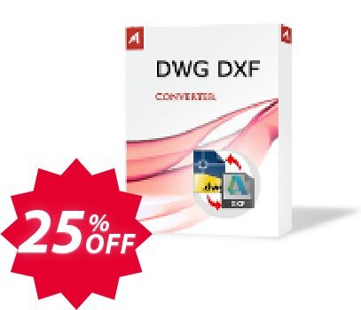 AutoDWG DWG DXF Converter Coupon code 25% discount 