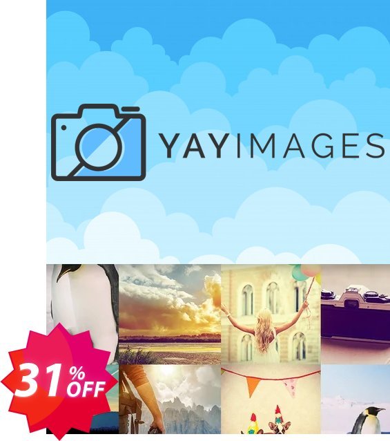 Yay Images Unlimited plan Monthly Coupon code 31% discount 