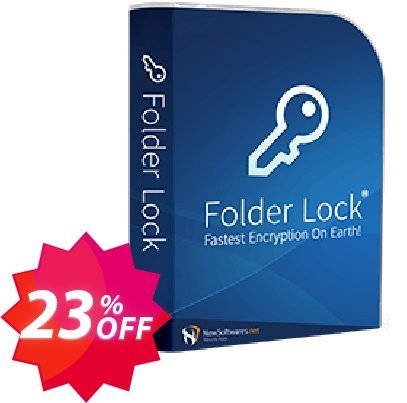 Folder Lock 6 to 7 Upgrade Coupon code 23% discount 