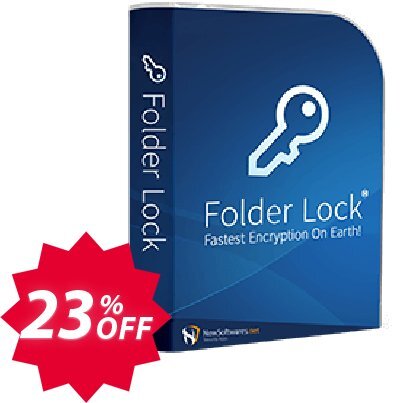 Folder Lock 6 to 7 Upgrade Coupon code 23% discount 