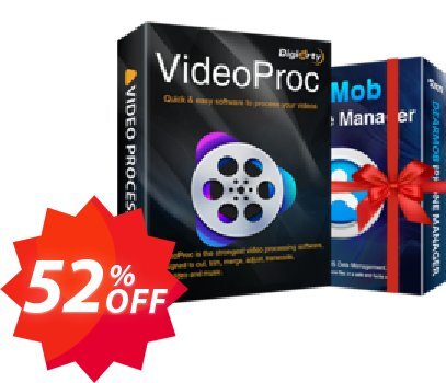 VideoProc Converter for MAC, Family Plan for 2-5 MAC  Coupon code 52% discount 