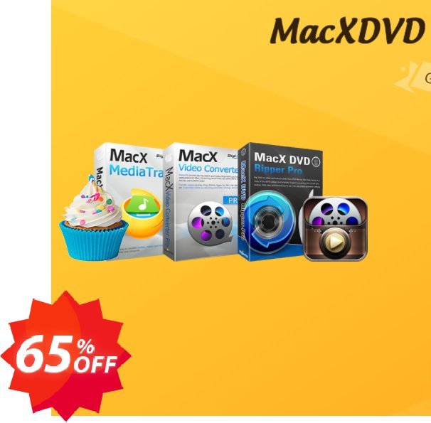 MACX Media Management Bundle Coupon code 65% discount 