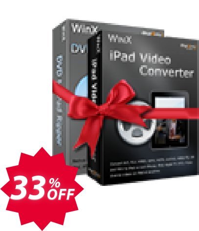 WinX iPad Converter Pack Coupon code 33% discount 