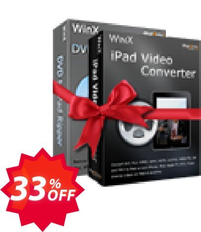 WinX iPad Converter Pack Coupon code 33% discount 