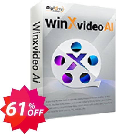 WinXvideo AI Coupon code 61% discount 
