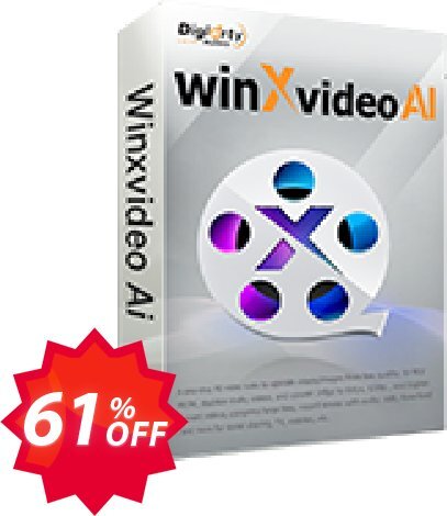 WinXvideo AI Lifetime Plan Coupon code 61% discount 