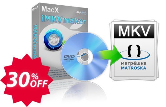 MACX iMKVmaker Coupon code 30% discount 