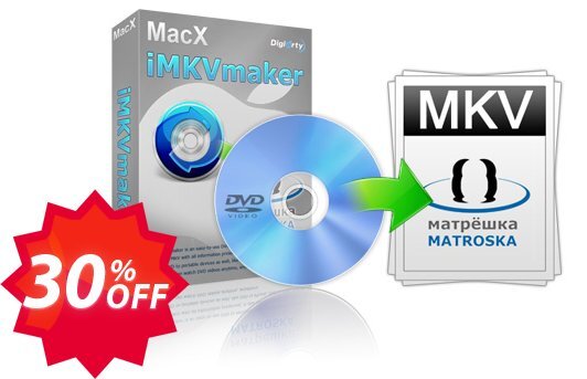 MACX iMKVmaker Coupon code 30% discount 