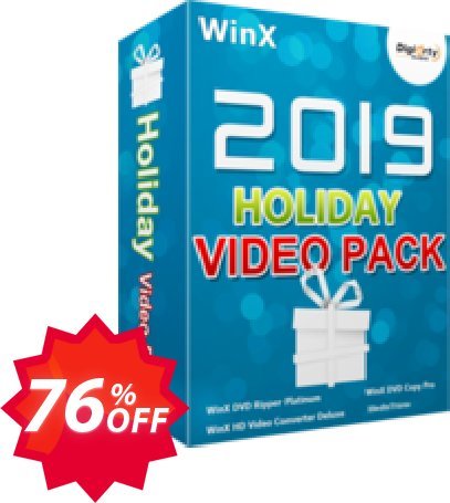 WinX 2019 Holiday Special Pack Coupon code 76% discount 