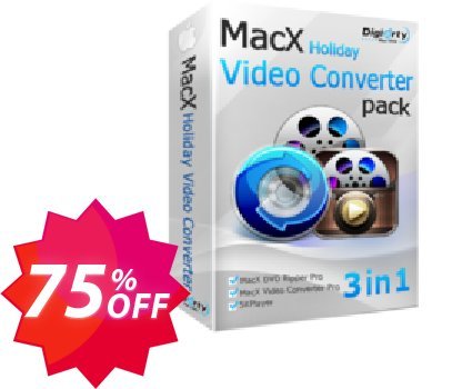 MACX Holiday Gift Pack Coupon code 75% discount 