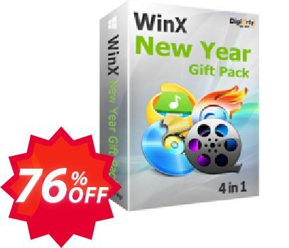 WinX New Year Special Gift Pack Coupon code 76% discount 