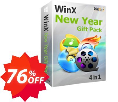 WinX New Year Special Gift Pack Coupon code 76% discount 