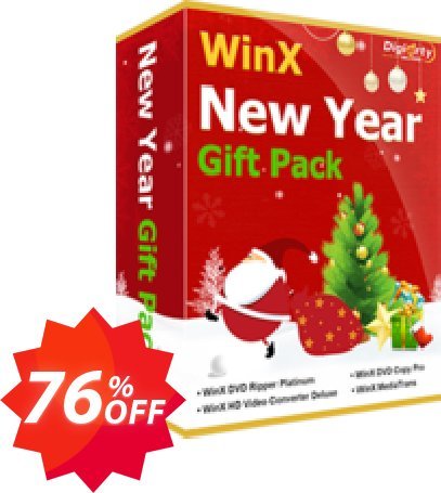 WinX New Year Special Pack, 1 MAC  Coupon code 76% discount 