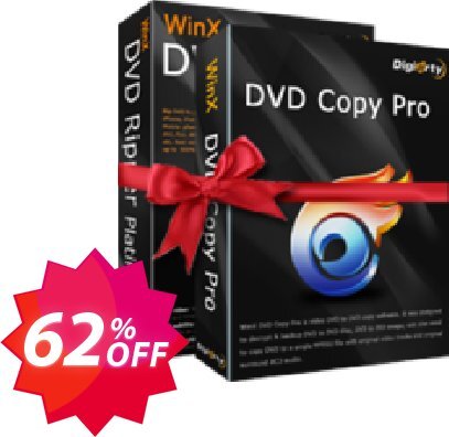 WinX DVD Backup Software Pack Coupon code 62% discount 