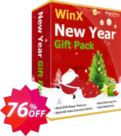 WinX New Year Special Pack Coupon code 76% discount 