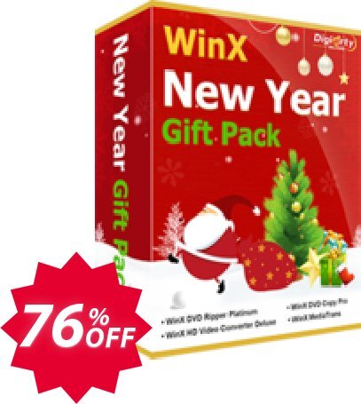 WinX New Year Special Pack Coupon code 76% discount 