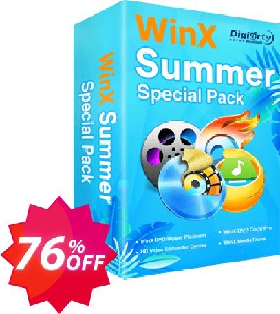 WinX Anniversary Special Pack for MAC Coupon code 76% discount 
