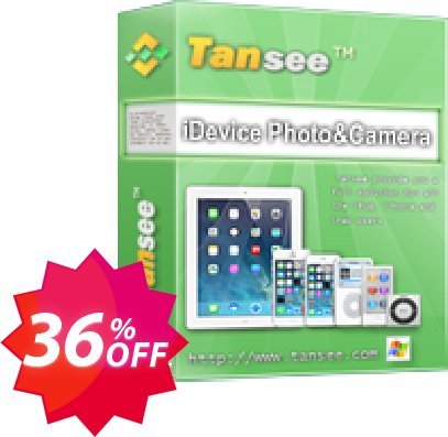 Tansee iOS Photo & Camera Transfer Coupon code 36% discount 