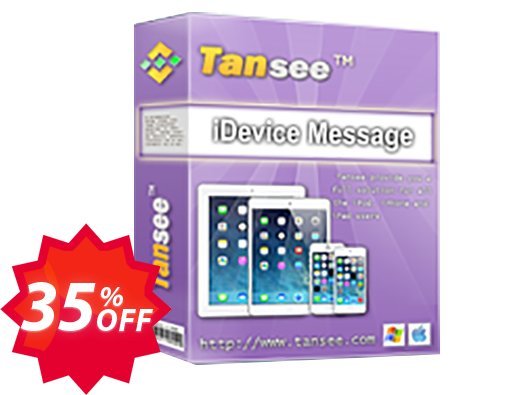 Tansee iOS Message Transfer for MAC, Yearly  Coupon code 35% discount 