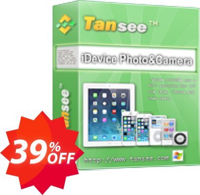Tansee iOS Photo & Camera Transfer - Yearly Coupon code 39% discount 