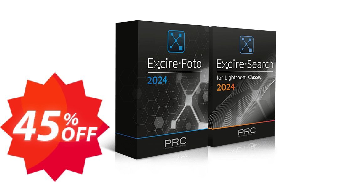 Excire Bundle: Excire Foto + Excire Search 2 Coupon code 45% discount 