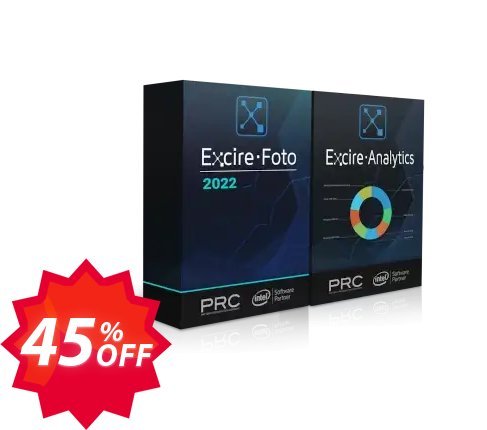 Excire Bundle: Excire Foto + Excire Analytics Coupon code 45% discount 