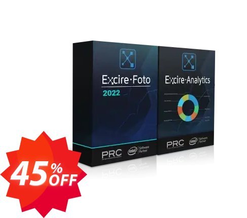 Excire Bundle: Excire Foto + Excire Analytics Coupon code 45% discount 