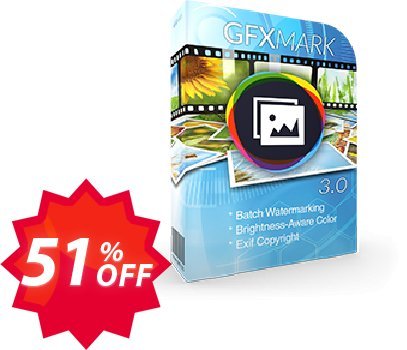 GFXMark Pro Coupon code 51% discount 