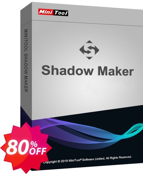 MiniTool ShadowMaker Pro, Monthly  Coupon code 80% discount 