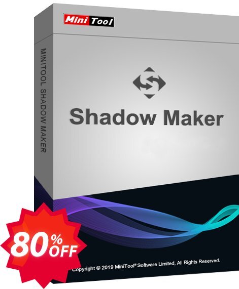 MiniTool ShadowMaker Pro, Monthly  Coupon code 80% discount 