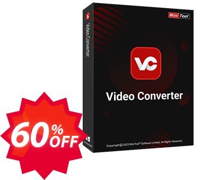 MiniTool Video Converter Coupon code 60% discount 