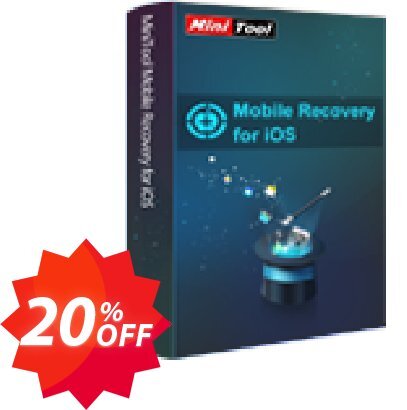 MiniTool Mobile Recovery for iOS Lifetime Coupon code 20% discount 