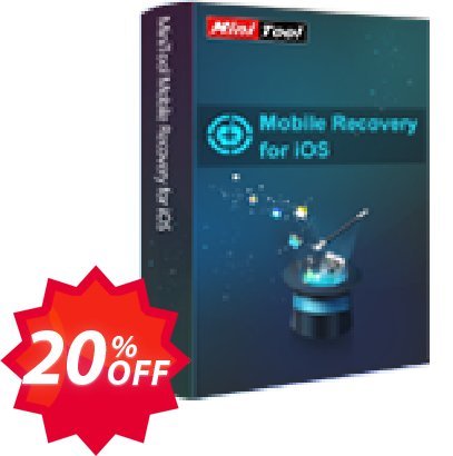 MiniTool iOS Mobile Recovery for MAC Lifetime Coupon code 20% discount 