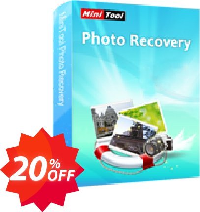 MiniTool Photo Recovery Ultimate Coupon code 20% discount 