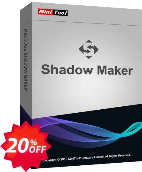 MiniTool ShadowMaker Business Deluxe Coupon code 20% discount 
