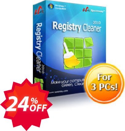 Spotmau Registry Cleaner 2010 Coupon code 24% discount 
