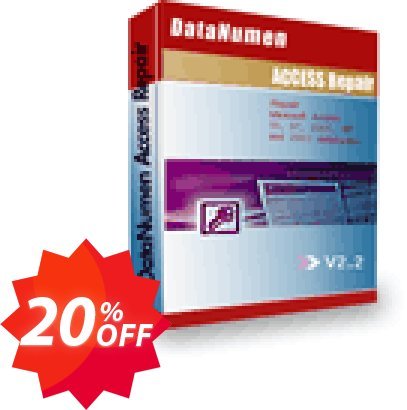 DataNumen Access Repair Coupon code 20% discount 