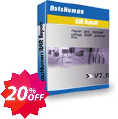 DataNumen RAR Repair Coupon code 20% discount 