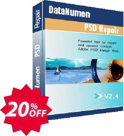 DataNumen PSD Repair Coupon code 20% discount 