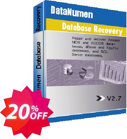 DataNumen Database Recovery Coupon code 20% discount 