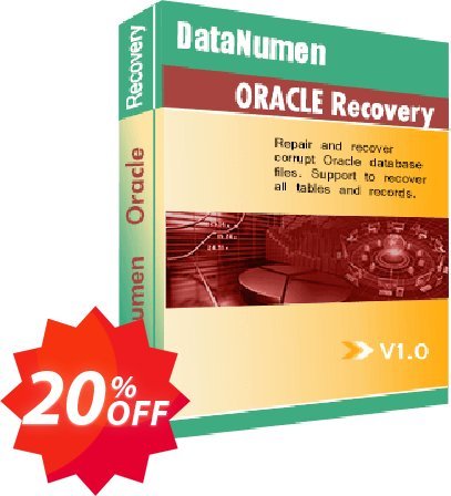 DataNumen Oracle Recovery Coupon code 20% discount 